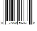 Barcode Image for UPC code 037000592839. Product Name: Cascade Platinum 3-Pack Fresh Liquid Dishwasher Cleaner | 3700059283
