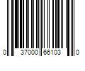 Barcode Image for UPC code 037000661030. Product Name: Procter & Gamble Always Maxi Pads without Wings  Size 1  Regular Absorbency  48 Count