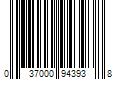 Barcode Image for UPC code 037000943938. Product Name: Procter & Gamble Head and Shoulders Dry Scalp Care Daily-Use Anti-Dandruff Paraben Free Conditioner  10.9 fl oz