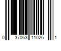 Barcode Image for UPC code 037063110261. Product Name: Adams PATIO Stackable Bluestone Plastic Frame Stationary Adirondack Chair with Slat Seat | 8371-94-3901