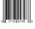 Barcode Image for UPC code 037103247988. Product Name: Husky 3/8 in. Drive Wobble Extension Set (3-Pieces)