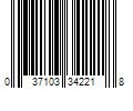 Barcode Image for UPC code 037103342218. Product Name: Crescent 35 pc. 3/8 in. Drive Tool Kit, CTK35