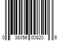 Barcode Image for UPC code 038056008206. Product Name: 25990:Cara Incorporated Cara Disposable Cotton Therapy Gloves  24 Pair - Medium