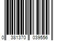 Barcode Image for UPC code 0381370039556. Product Name: Johnson & Johnson Aveeno Stress Relief Relaxing Oat Body Wash  Lavender Scent  12 fl. oz
