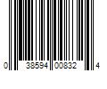 Barcode Image for UPC code 038594008324. Product Name: Century Spring 3 In. x 1 In. Compression Spring (2 Count) C-832