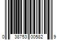 Barcode Image for UPC code 038753005829. Product Name: Oatey 1-1/4 in. Form N Fit Flexible P-Trap