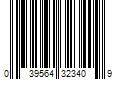 Barcode Image for UPC code 039564323409. Product Name: Performance Tool 1/2" Drive 1-1/4" 6 Point DW Socket