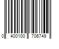 Barcode Image for UPC code 0400100706749. Product Name: Michaels Clock Movement Kit with Mini Hands by Make MarketÂ®