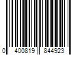 Barcode Image for UPC code 0400819844923. Product Name: Plus Size Tek GearÂ® Core Raglan Tee, Women's, Size: 2XL, Dark Blue