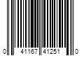 Barcode Image for UPC code 041167412510