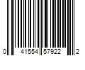 Barcode Image for UPC code 041554579222. Product Name: L OrÃ©al Maybelline Dream Radiant Liquid Foundation Makeup  135 Java  1 fl oz