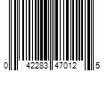 Barcode Image for UPC code 042283470125