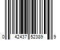 Barcode Image for UPC code 042437523899