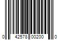 Barcode Image for UPC code 042578002000