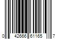 Barcode Image for UPC code 042666611657. Product Name: Sauder Sauder Select Panel Tv Stand, Black, 408559 Black Finish