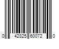 Barcode Image for UPC code 042825600720