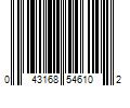 Barcode Image for UPC code 043168546102. Product Name: GE Cync 60-Watt EQ G25 Full Spectrum Medium Base (e-26) Dimmable Smart LED Light Bulb | 93130169
