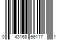 Barcode Image for UPC code 043168661171. Product Name: GE 2-Pack 12-Watt Dimmable LED Daylight A19 Light Bulbs