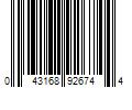 Barcode Image for UPC code 043168926744. Product Name: GE Lighting GE LED Light Bulbs  40 Watt  Soft White  CA11 Bulbs  E12 Candelabra Base  13yr  4pk
