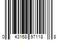Barcode Image for UPC code 043168971188. Product Name: GE Lighting GE Soft White LED Decorative Light Bulbs  40 watts Eqv  Medium Base  13yr  1pk