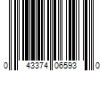 Barcode Image for UPC code 043374065930. Product Name: M-D Building Products 1/4 in. x 3/4 in. x 10 ft. Black Sponge Window Seal for Small Gaps