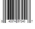 Barcode Image for UPC code 043374572407. Product Name: M-D Building Products Inc M-D 0.025 in. X 3 ft. W X 3 ft. L Aluminum Cloverleaf Sheet Metal