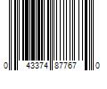 Barcode Image for UPC code 043374877670. Product Name: M-D 6-3/4-ft x 1-1/8-in x 1/2-in Brown Vinyl/Foam Door Weatherstrip | 87767