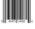 Barcode Image for UPC code 043473140804. Product Name: Ande A14-80C Premium Mono Line 1/4 lb Spool 80 lb 150 Yards Clear