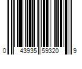 Barcode Image for UPC code 043935593209