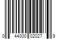 Barcode Image for UPC code 044000020279. Product Name: Mondelez International CHIPS AHOY! Mini Original Chocolate Chip Cookies  12 Snack Packs