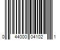 Barcode Image for UPC code 044000041021. Product Name: Mondelez International  Inc. Nabisco Oreo Original  Mint  & Golden Oreo Mini Mix  1 Oz.  20 Count