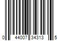 Barcode Image for UPC code 044007343135