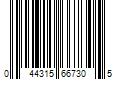 Barcode Image for UPC code 044315667305