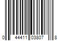 Barcode Image for UPC code 044411038078. Product Name: Stearns Antimicrobial Infinity Series Life Jacket  Youth