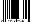 Barcode Image for UPC code 044476077203