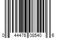 Barcode Image for UPC code 044476085406