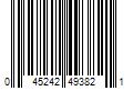 Barcode Image for UPC code 045242493821. Product Name: Milwaukee 48-21-2000 - Tick Tool and Equipment Tracker