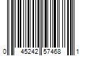 Barcode Image for UPC code 045242574681. Product Name: Milwaukee Large/Extra Large Gray Fitted Hat
