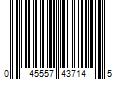 Barcode Image for UPC code 045557437145. Product Name: Bandai America  Inc Power Rangers Ninja Steel 5  Villain Ripperat