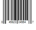 Barcode Image for UPC code 045923045547. Product Name: Satco 3837846 18W T5 Incandescent Bulb  263 Lumens - Soft White  Pack of 4