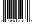 Barcode Image for UPC code 045986311849