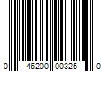 Barcode Image for UPC code 046200003250