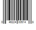 Barcode Image for UPC code 046224005148. Product Name: Keeney 1-1/2-in Plastic Slip Joint Extension Tube in White | 9126K