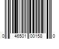 Barcode Image for UPC code 046501001580