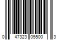 Barcode Image for UPC code 047323055003. Product Name: GPX Portable AM/FM Radio  Black  R055B