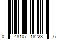 Barcode Image for UPC code 048107182236