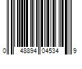 Barcode Image for UPC code 048894045349. Product Name: Bionaire BSF1211C-MU Three Speed Wide Oscillation Metal Stand Fan with Auto Off