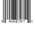 Barcode Image for UPC code 049288726110. Product Name: Roller Derby STR Seven Men s Roller Skate