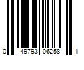 Barcode Image for UPC code 049793062581. Product Name: Prime-Line Frameless Shower Bottom Seal Door Sweep