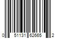 Barcode Image for UPC code 051131626652. Product Name: 3M Indoor Carpet Tape 1.5-in x 504-in Clear Tape Roll Anti-Slip Tape Rubber | CT2010
